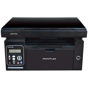 M6500W (копир, принтер, цв. сканер) (чб., A4, 22ppm, 128MB, 600MHz, 60-163 г/м2, 1200x1200 dpi, макс. 20т мес., GDI, USB 2.0, Wi-Fi, емкость лотков подачи - 150 листов, в комплекте стар.-й картридж на 1.6т отп.-ов формата A4 при 5% заполнении (перезаправляемый) + кабель USB, цвет устройства: черный)