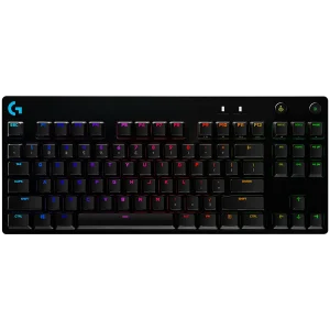 LOGITECH G PRO X TKL LIGHTSPEED Mechanical Gaming Keyboard - BLACK - US INT'L - TACTILE