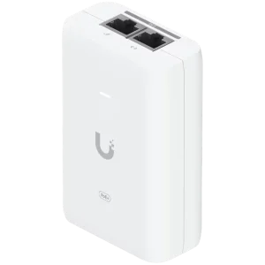 Ubiquiti UACC-PoE+-2.5G 30W of PoE+ adapter for UniFi PoE+ devices, reduce dependency on PoE switch power, and provide a Multi-Gigabit LAN connection