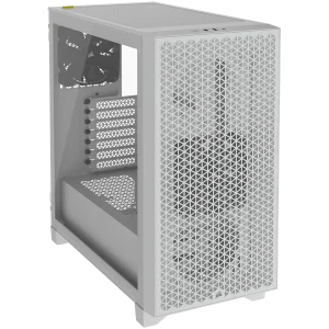 Corsair 3000D Tempered Glass Mid-Tower, White