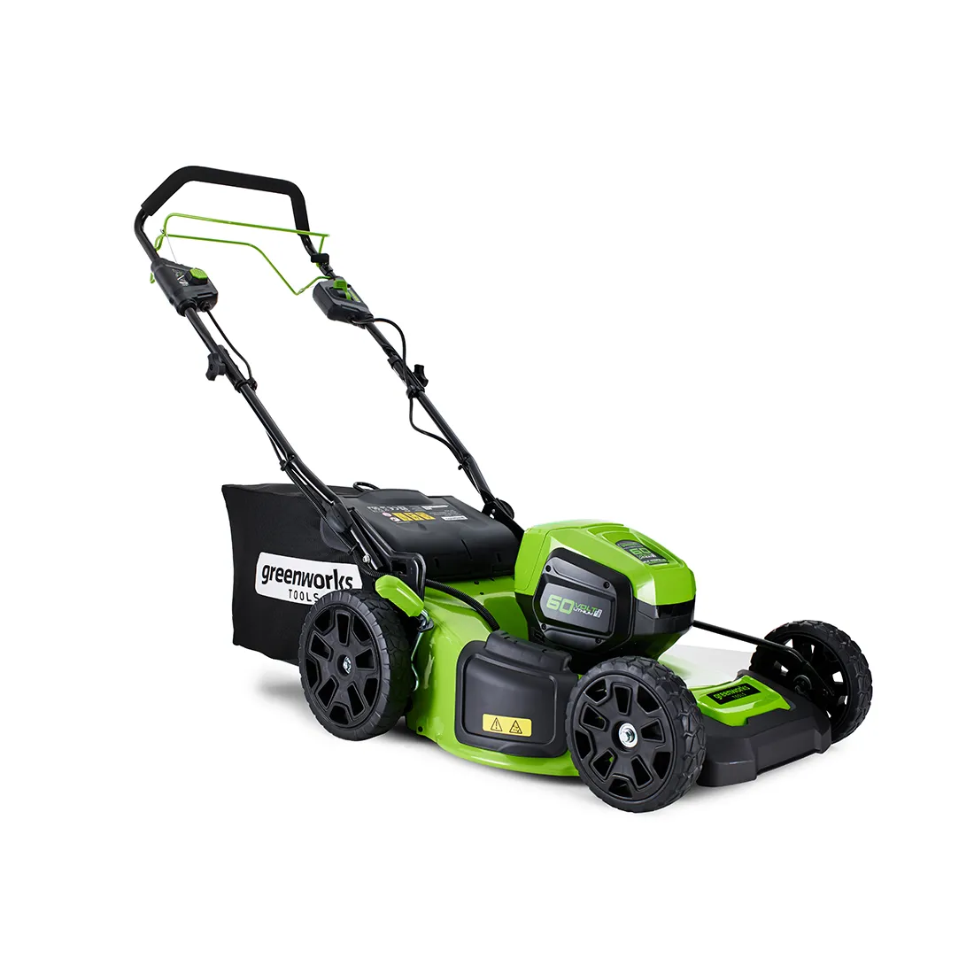 Газонокосилка аккумуляторная Greenworks 2502907UB 60V 46 см самоходная бесщеточная c 1хАКБ 4Ач и ЗУ — изображение 2