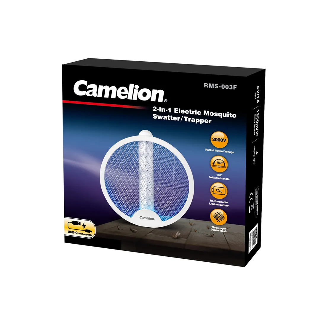 Электрическая мухобойка CAMELION RMS-003F-CB — изображение 2