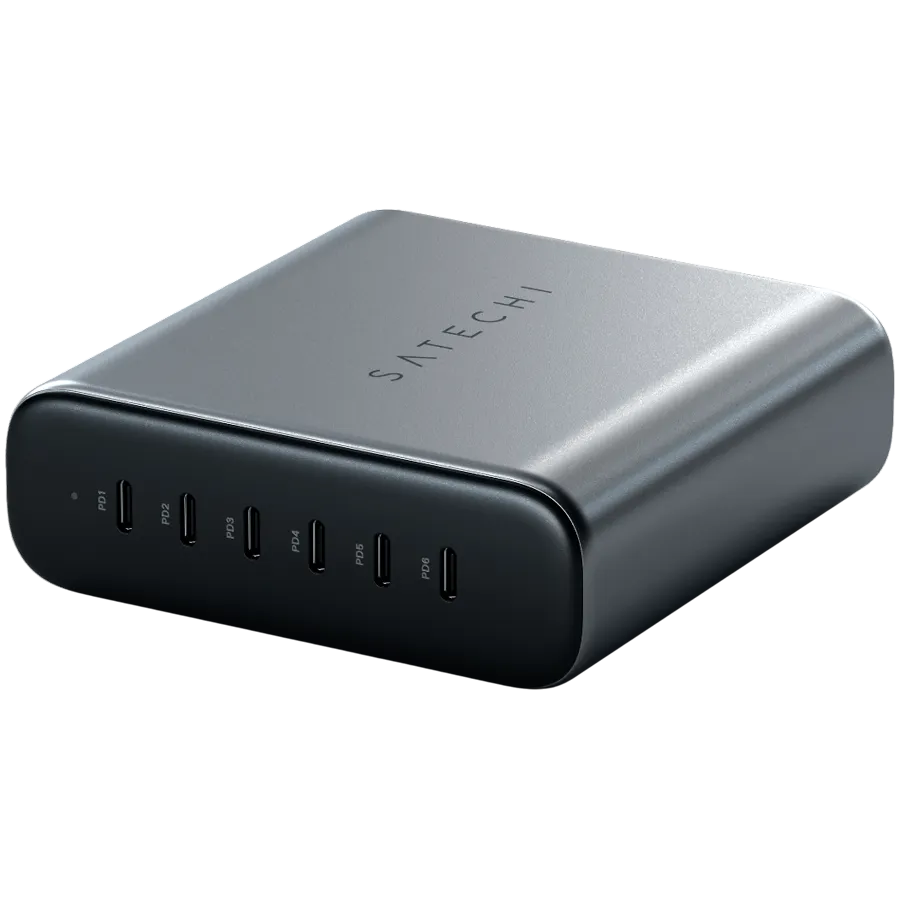 SATECHI 200W USB-C 6-Port PD GaN Charger - EU — изображение 2