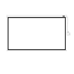 Экран моторизированный (с пультом Д/У) XG DLS-ERC300x180W (115"х65"), Ø - 137", 16:9