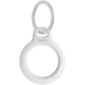 BELKIN Secure Holder with Keyring for Airtag - White