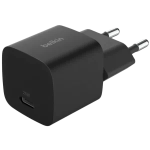 BELKIN 25W USB-C PD WALL CHARGER WITH PPS, BLK