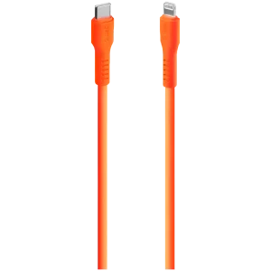 ttec Type-C - Lightning Charge / Data Cable , 120cm,Neon Orange