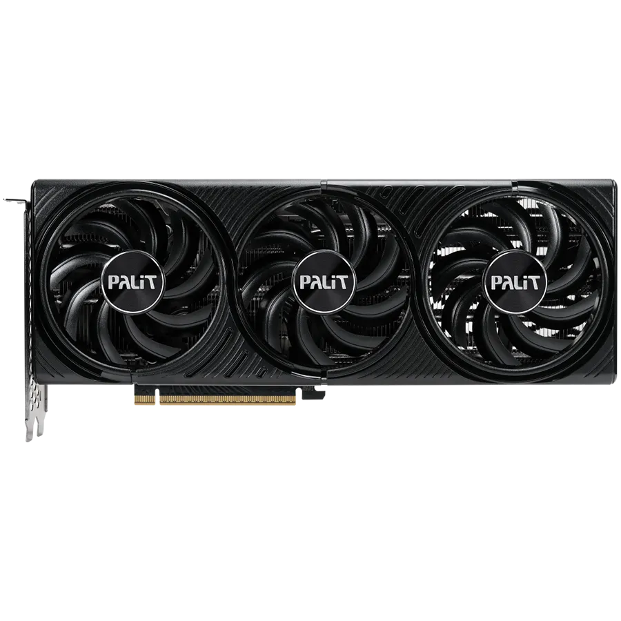 PALIT GeForce RTX 5070 Infinity 3 12GB GDDR7 192 bit, 1x HDMI 2.1b, 3x DP 2.1b, 3 Fan, 1x 16-pin pwr connector, 650W, board size 291.9 x 116.6 x 41.3 mm, NE75070019K9-GB2050S — изображение 2