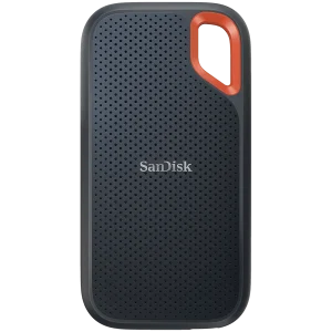 SANDISK Extreme 1TB Portable SSD - up to 1050MB/s Read and 1000MB/s Write Speeds, USB 3.2 Gen 2, 2-meter drop protection and IP55 resistance