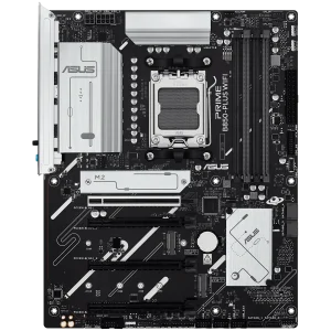 ASUS Main Board Desktop AMD Socket AM5 AMD B850 Chipset 4 x DIMM slots, max. 256GB 1 x DisplayPort 1 x HDMI port 1 x Wi-Fi module 3 x M.2 slots 4 x SATA ATX Form Factor