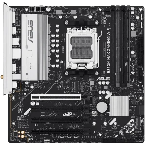 ASUS Main Board Desktop AMD Socket AM5 AMD B850 Chipset 4 x DIMM slots, max. 256GB 1 x DisplayPort 1 x HDMI port 1 x Wi-Fi module 3 x M.2 slots 4 x SATA ATX Form Factor