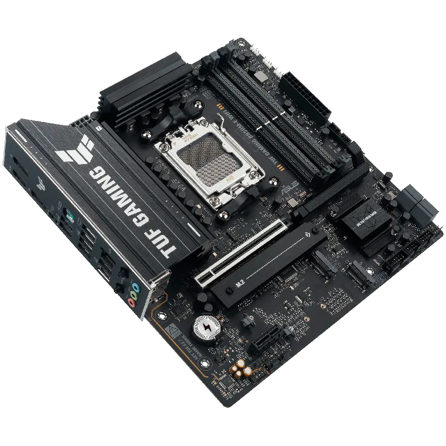 ASUS Main Board Desktop AMD Socket AM5 AMD B850 Chipset 4 x DIMM slots, max. 256GB, DDR5 1 x DisplayPort1 x HDMI port 1 x Wi-Fi module 3 x M.2 slots 4 x SATA ATX Form Factor — изображение 3
