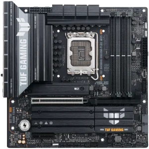 ASUS Main Board Desktop Intel B860 Chipset 4 x DIMM slots, max. 256GB, DDR5 1 x PCIe 5.0 x16 slot 1 x DisplayPort1 x HDMI port 1 x Wi-Fi Module 3 x M.2 slots 4 x SATA mATX Form Factor