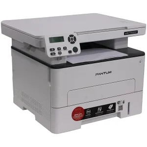 M6700DW (копир, принтер, цв. сканер) (чб., A4, 30ppm, 128MB, 525MHz, 60-200 г/м2, 1200x1200 dpi, макс. 60т мес., двухсторонняя печать, GDI, USB 2.0, Ethernet 10/100, Wi-Fi, Scan to E-mail (PC, FTP), в комплекте стар.-й картридж на 1т отп.-ов + фотобарабан на 9т отп.-ов + кабель USB, цвет устройства: белый)