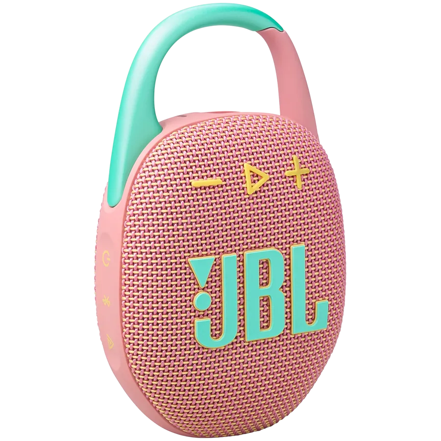 JBL Clip 5 - Portable Bluetooth Speaker with Carabiner - Pink