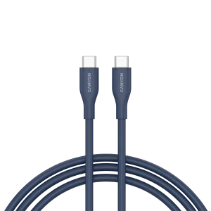 CANYON cable CC60SC10 C-C 60W 1m Silicon Dark blue