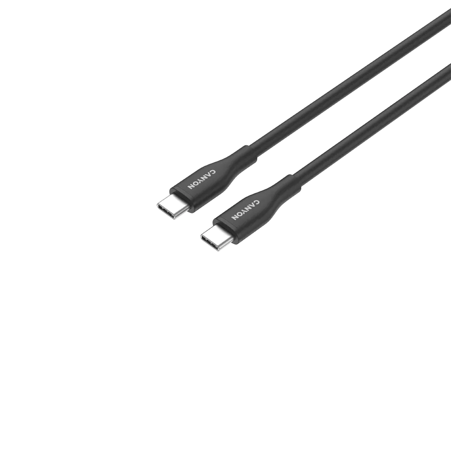 CANYON cable CC60SC10 C-C 60W 1m Silicon Black — изображение 3