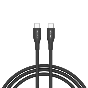 CANYON cable CC60SC10 C-C 60W 1m Silicon Black