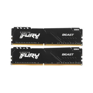 Комплект модулей памяти Kingston FURY Beast KF432C16BB1K2/32WP DDR4 32GB (Kit 2x16GB) 3200MHz Чёрный