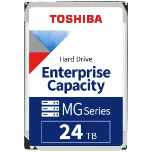 HDD Server TOSHIBA MG11 24TB MAMR 512e, 3.5'', 1024MB, 7200RPM, SATA, SKU: HDEB034GEA51F