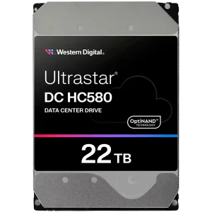 HDD Server WD Ultrastar DC HC580 22TB 512e SE, 3.5’’, 512MB, 7200 RPM, SAS, P3, SKU: 0F62791