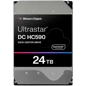HDD Server WD/HGST ULTRASTAR DC HC590 (3.5’’, 24TB, 512MB, 7200RPM, SATA 6Gb/s, 512E SE NP3) SKU: 0F65684