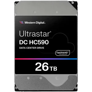 HDD Server WD/HGST ULTRASTAR DC HC590 (3.5’’, 26TB, 512MB, 7200RPM, SATA 6Gb/s, 512E SE NP3) SKU: 0F65672