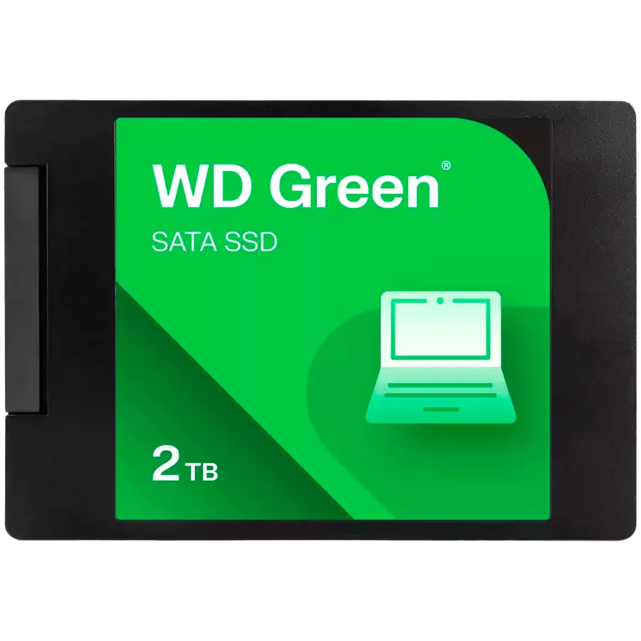 SSD POWERED BY SANDISK Green 2TB SATA, 2.5'', 7mm, Read: 545 MBps