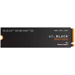 SSD POWERED BY SANDISK WD Black SN7100 2TB M.2 2280 PCIe Gen4 x4 NVMe, Read/Write: 7250/6900 MBps, IOPS 1000K/1400K, TBW: 1200