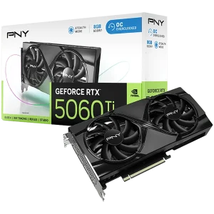 PNY Video Card NVidia GeForce RTX 5060 Ti 8GB Overclocked Dual Fan DLSS4