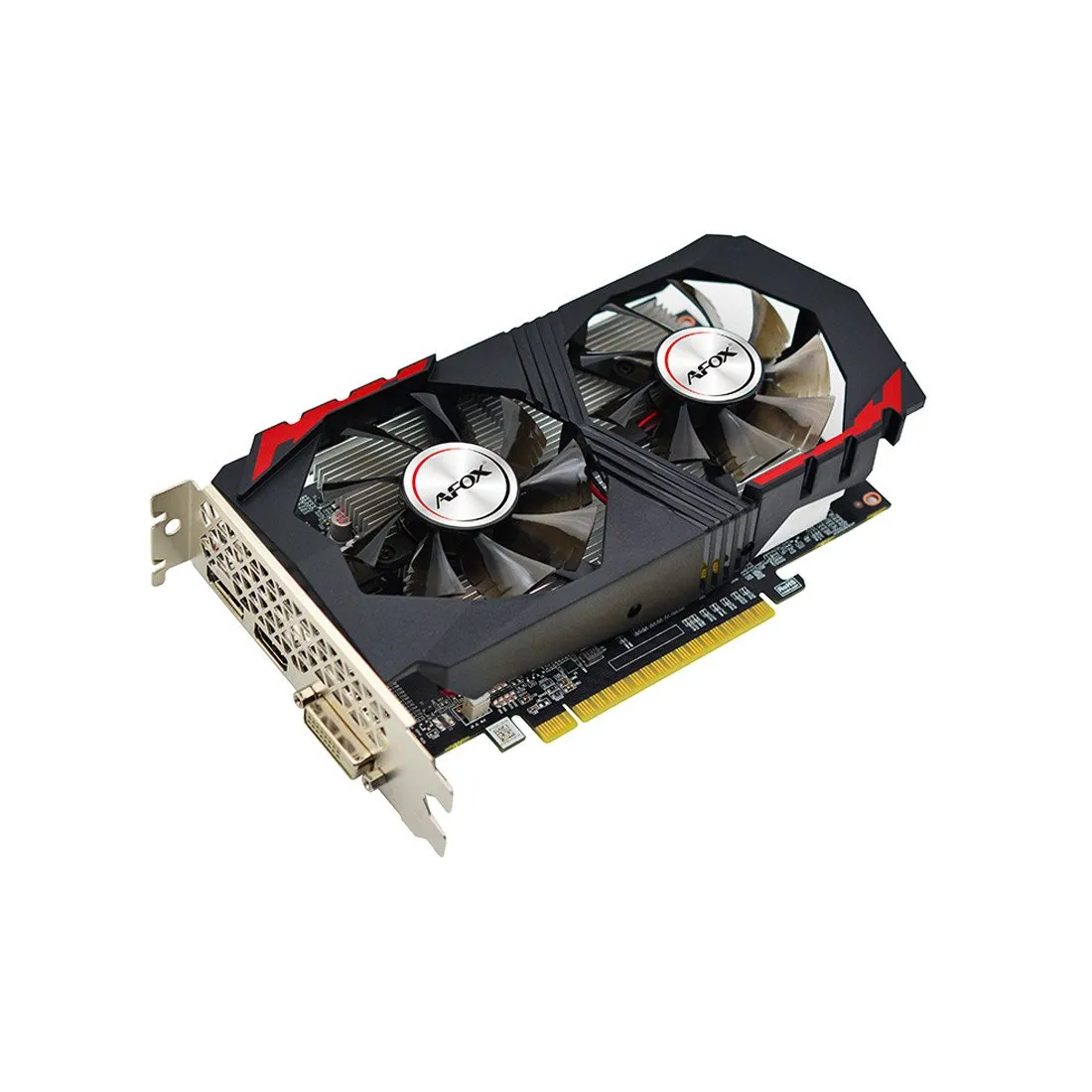 Видеокарта AFOX GTX1050Ti GAMING 4GB D5 Dual Fan (AF1050TI-4096D5H7-V9) — изображение 2