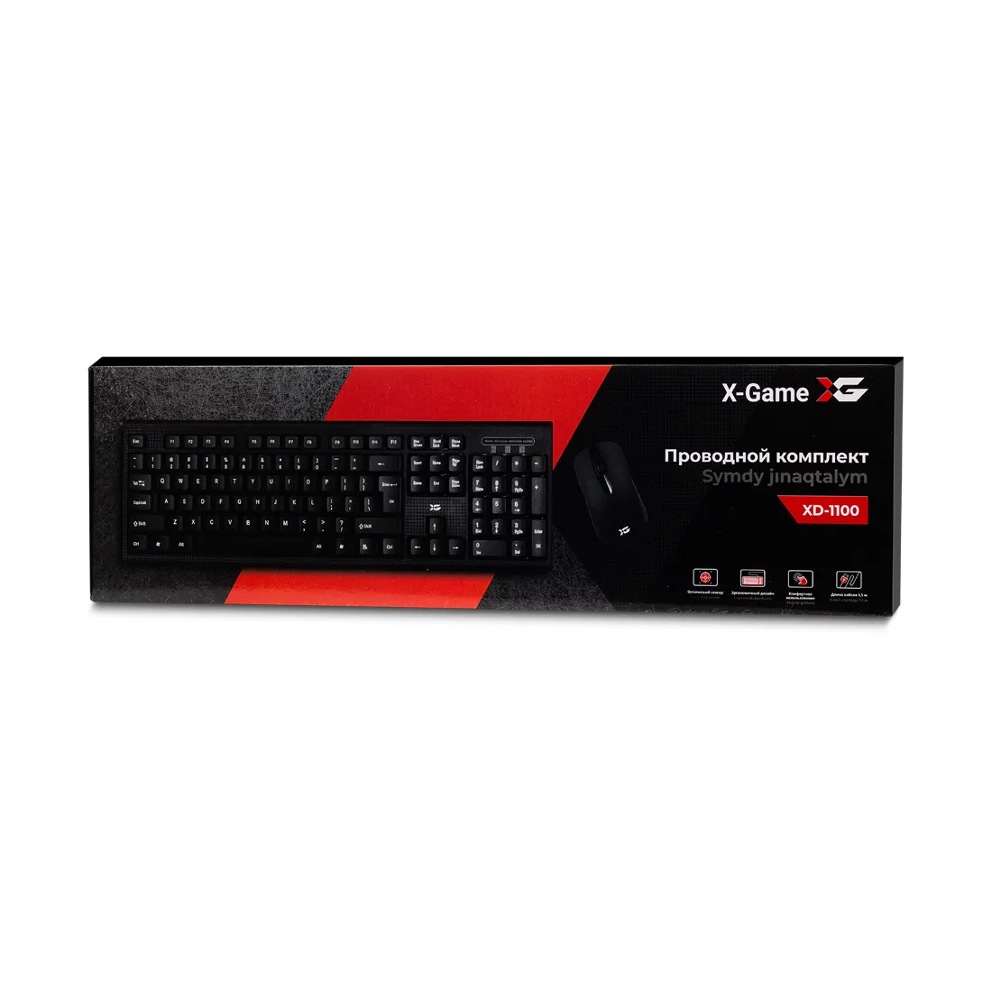 Комплект Клавиатура + Мышь XG XD-1100OUB — изображение 3