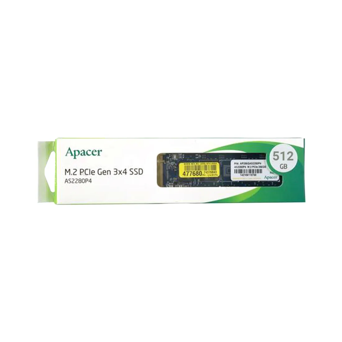 Твердотельный накопитель SSD Apacer AS2280P4 512GB M.2 PCIe — изображение 3