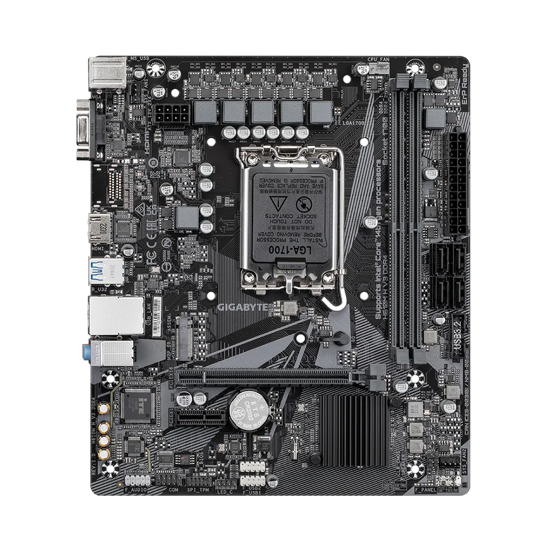 Материнская плата Gigabyte H610M H V3 DDR4 — изображение 2
