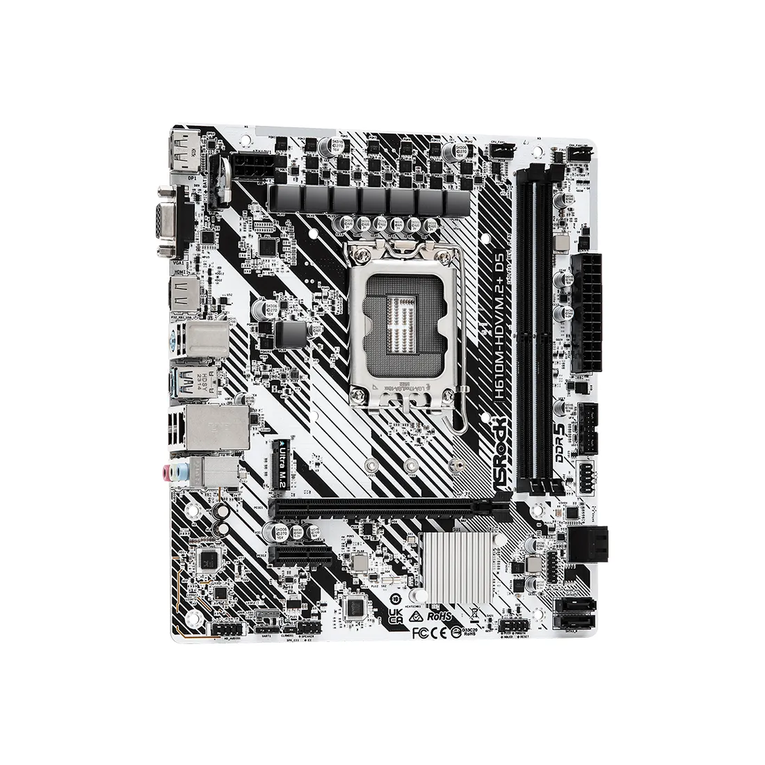 Материнская плата ASRock H610M-HDV/M.2+D5 — изображение 3