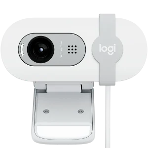 LOGITECH Brio 100 Full HD Webcam - OFF-WHITE - USB