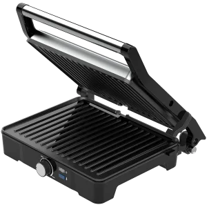 AENO Electric Grill EG2: 2000W, Temperature regulation, Max opening angle -180°, Plate size 290*234mm