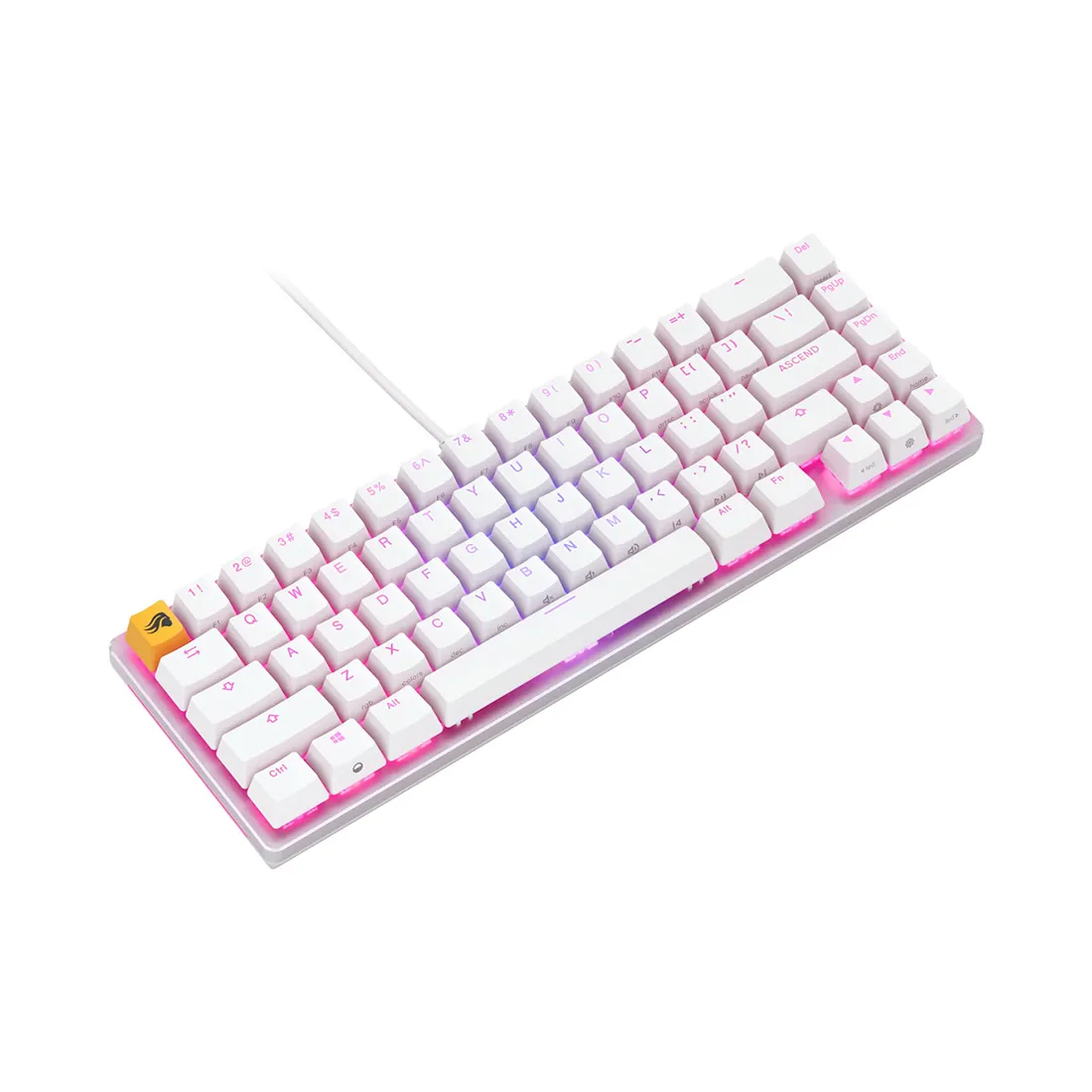 Клавиатура Glorious GMMK2 Compact White (GLO-GMMK2-65-FOX-W) — изображение 2