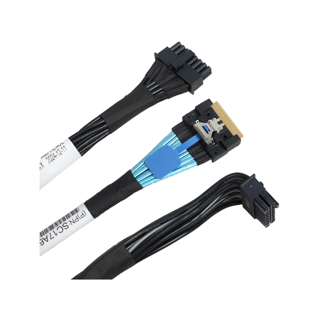 Комплект интерфейсных кабелей Lenovo ThinkSystem SR650 V2 2.5" Chassis Front BP2 SAS/SATA Cable Kit — изображение 2