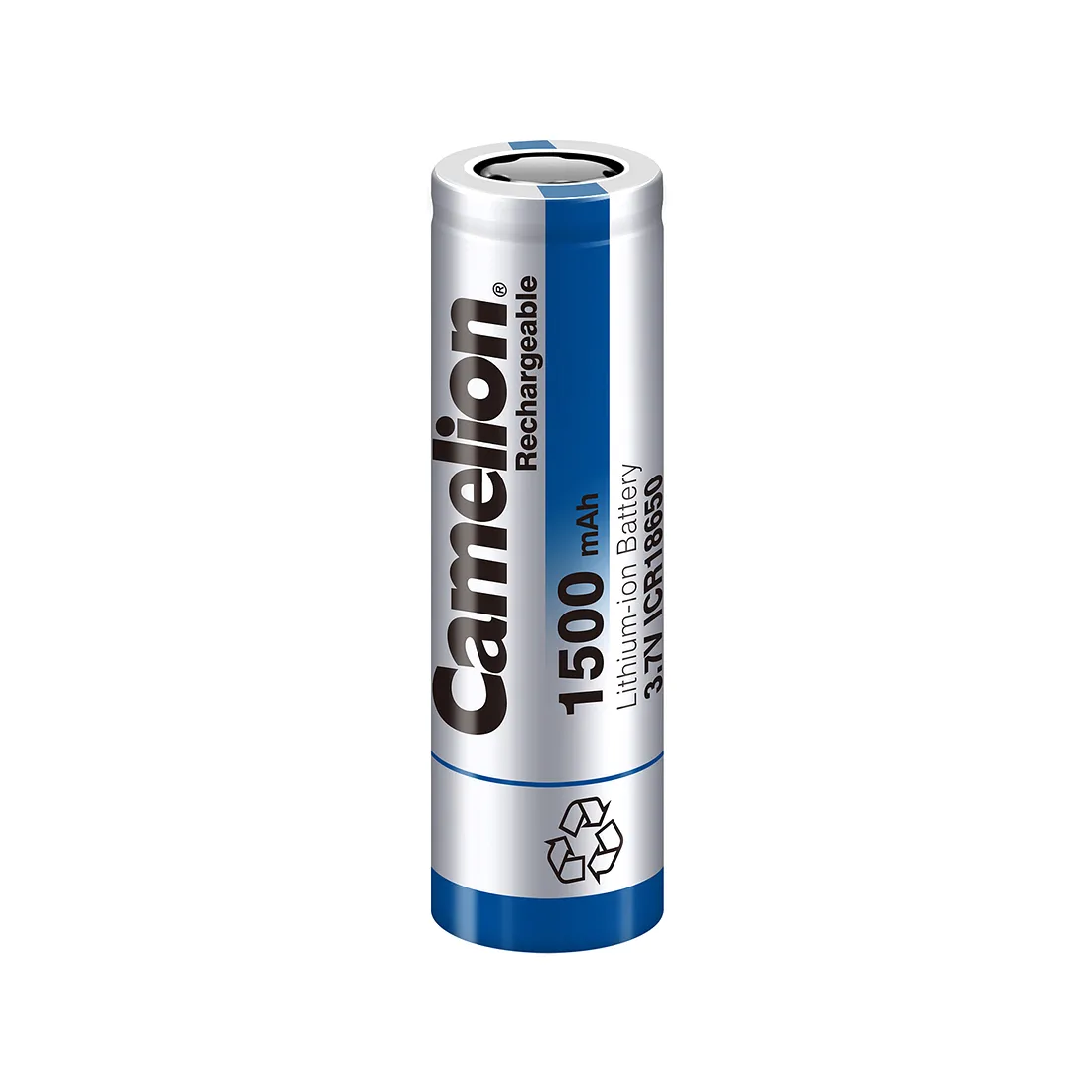 Аккумулятор CAMELION Lithium ICR18650-1500 1500 mAh 1 шт. в блистере — изображение 2