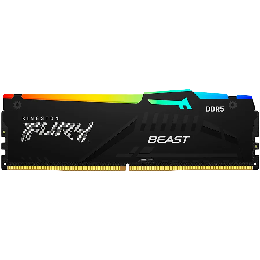 Kingston DRAM 16GB 5600MT/s DDR5 CL36 DIMM FURY Beast RGB EXPO