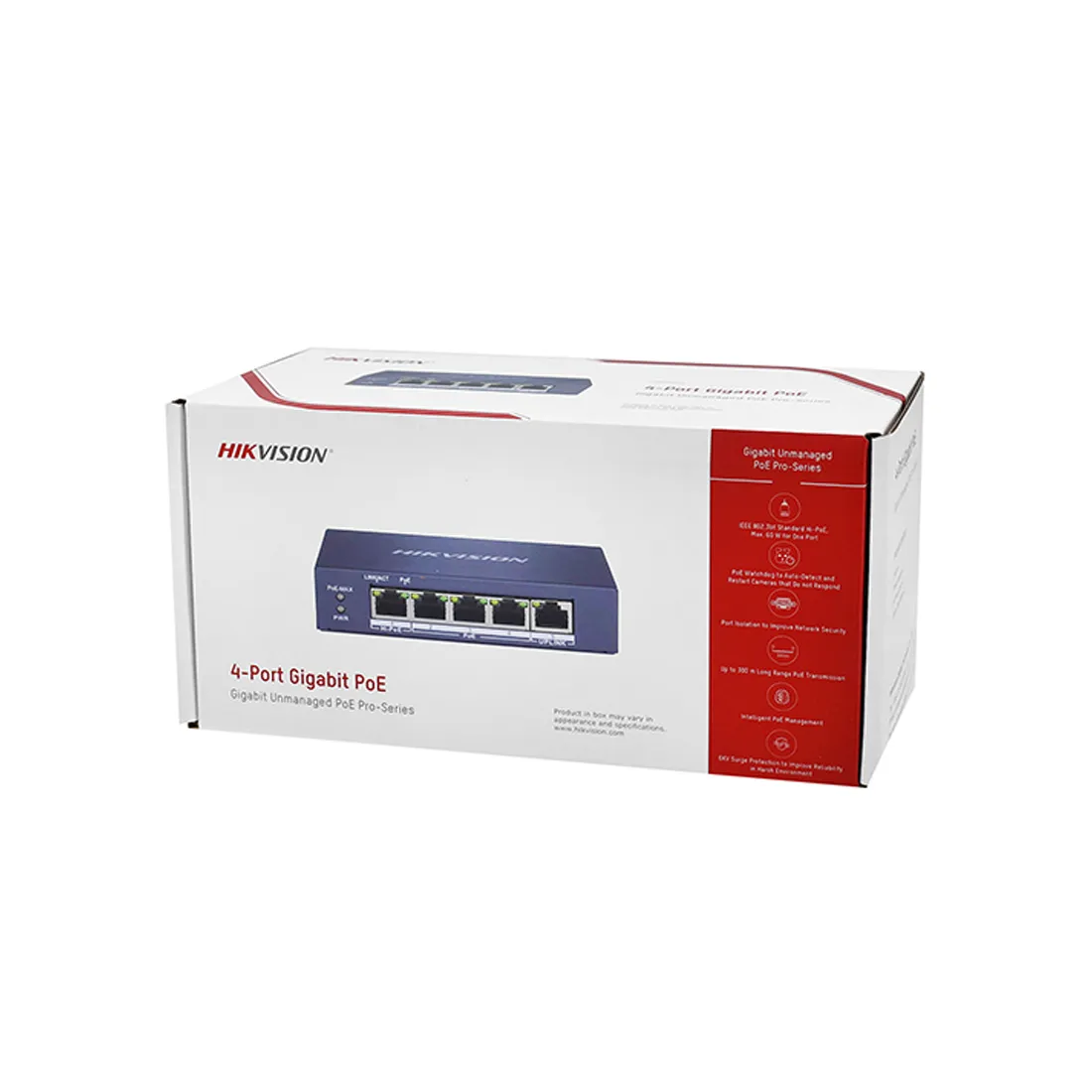 Коммутатор Hikvision DS-3E0505HP-E — изображение 3