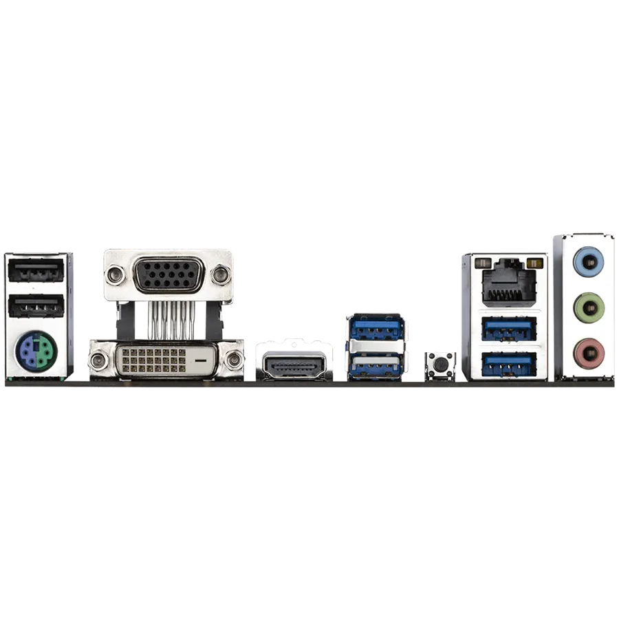GIGABYTE MB AM4 A520 2 x DDR4 PCIe 3.0 1 x M.2 4 x SATA 1 x D-Sub port 1 x DVI-D port 1 x HDMI port Micro ATX — изображение 2