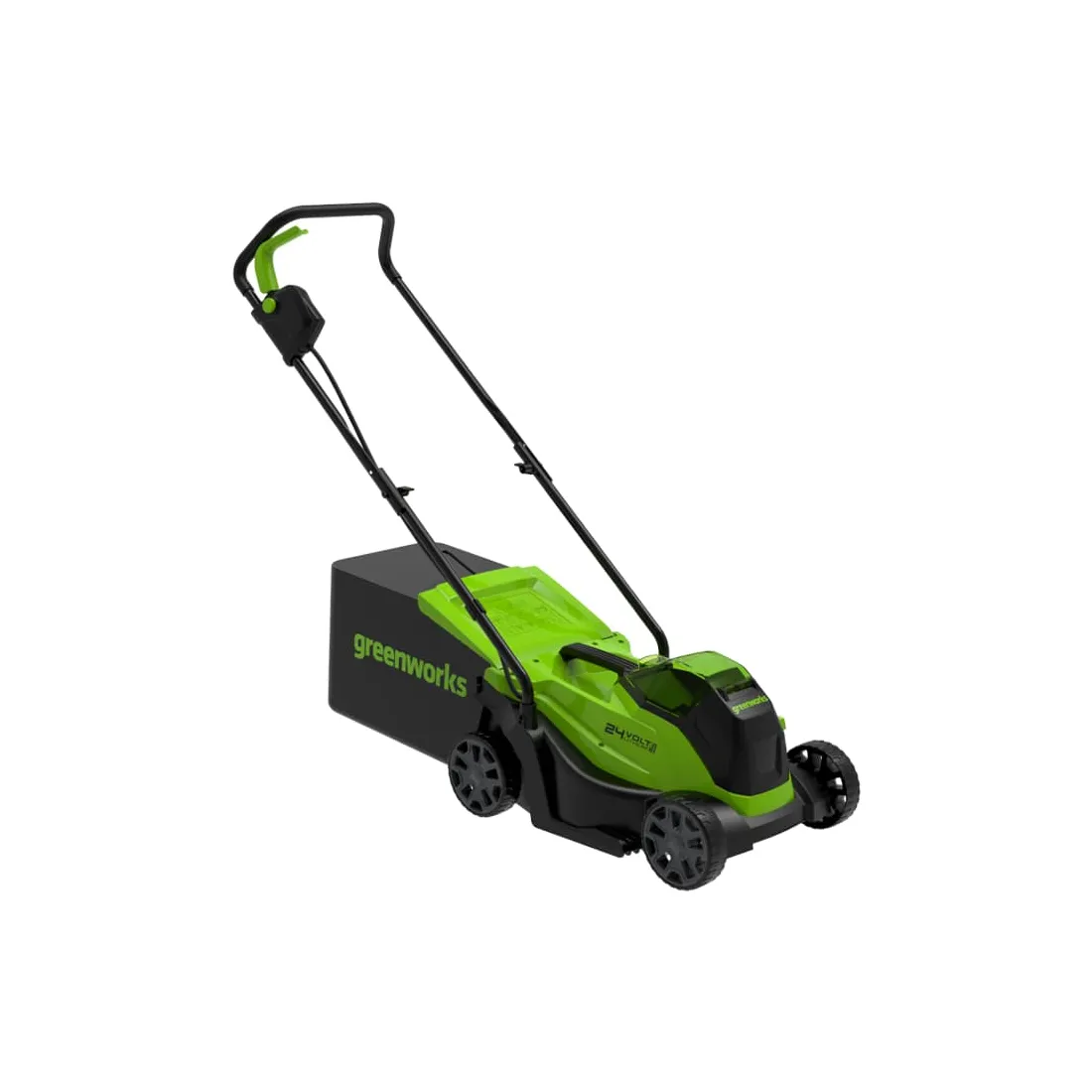 Газонокосилка аккумуляторная Greenworks 24V бесщеточная с 1хАКБ 4Ач и ЗУ — изображение 2