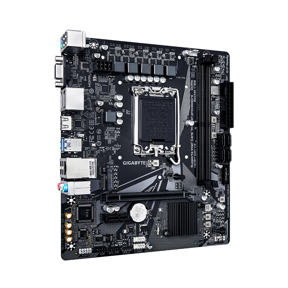 Материнская плата Gigabyte H610M S2H V2 — изображение 3