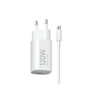 Адаптер питания Xiaomi 120W HyperCharge Combo (Type-A) ( в комлпекте кабель Type-c)