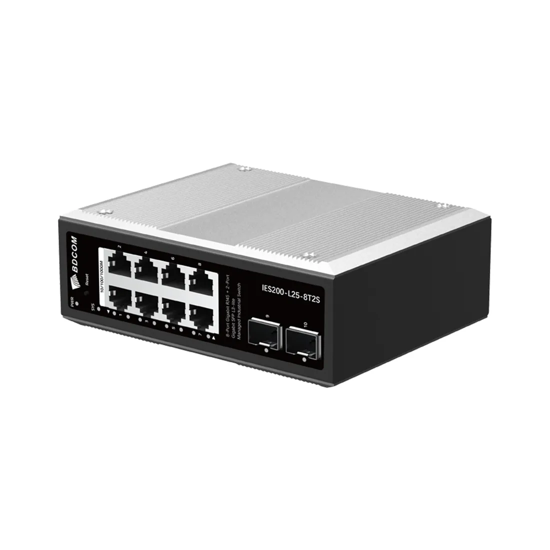 Коммутатор BDCOM IES200-L25-8T2S
