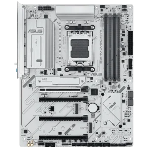 ASUS Main Board Desktop Socket AM5 AMD B850 Chipset 4 xDIMM slots,DDR5 1 x DisplayPort 1 x HDMI port 1 x PCIe 5.0 x16 slot(supports x16 mode) 1 x Wi-Fi module 3 x M.2 4 x SATA ATX Form Factor