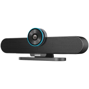 Prestigio Solutions Video Conferencing Collaboration Bar Gamma: 4K UHD, 8.5MP, 6 mic, 6m (Range), 2 x 5W, Connection via USB Type-B