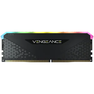 CORSAIR DDR4, 3200MHz 16GB 1x16GB Dimm, 16-20-20-38, XMP 2.0, Vengeance RGB RS, RGB LED, Black PCB, 1.35V, for AMD Ryzen & Intel